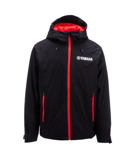 מעיל רכיבה קז׳ואל ימאהה שחור/ אדום – YAMAHA SCOTIA REVS CASUAL JACKET BLACK