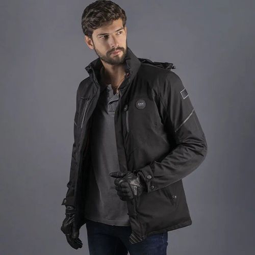 מעיל חורף גברים אל אס 2 רמבלה איבו שחור – LS2 RAMBLA EVO MAN JACKET BLACK