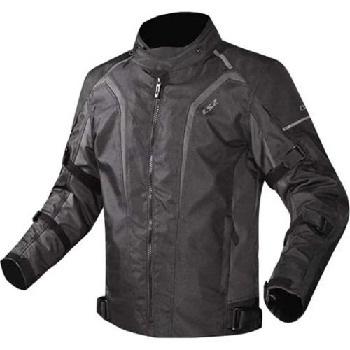 מעיל חורף גברים אל אס 2 שחור/ אפור – LS2 SEPANG MAN JACKET BLACK GREY