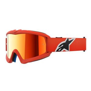משקפי אבק ילדים אלפינסטארס כתום/ עדשת מראה – ALPINESTARS VISION YOUTH CORP