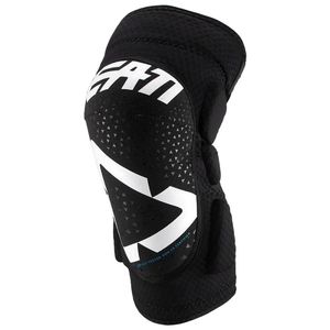 מגני ברכיים ילדים ליט שחור/ לבן – LEATT KNEE GUARD 3DF 5.0 JUNIOR