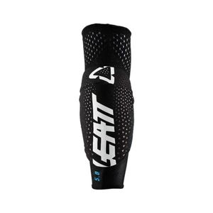 מגני מרפקים ילדים ליט שחור/ לבן – LEATT ELBOW GUARD 3DF 5.0 KISD