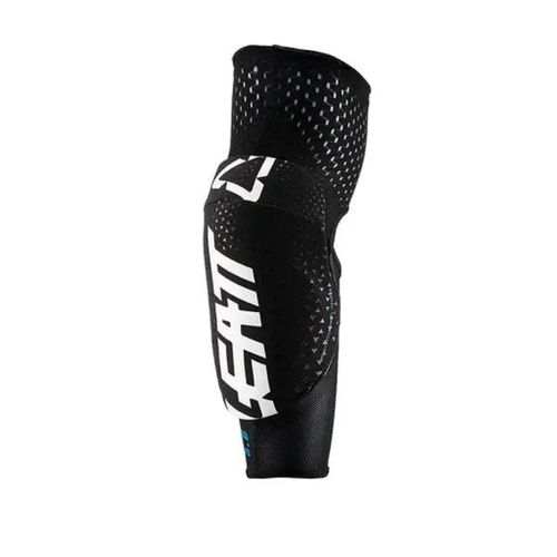 מגני מרפקים ילדים ליט שחור/ לבן – LEATT ELBOW GUARD 3DF 5.0 KISD