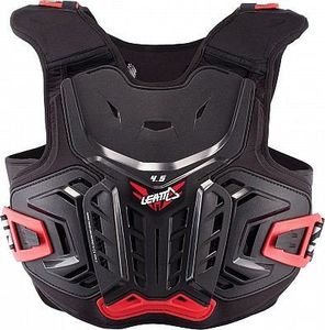 מגן חזה (צבי צב) לילדים ליט 4.5 שחור/ אדום – LEATT CHEST PROTECTOR JUNIOR 4.5
