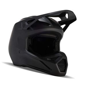 קסדת רכיבה ילדים פוקס שחור מט – FOX V1 SOLID YTH V24