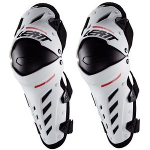 מגני ברכיים ילדים ליט לבן – LEATT KNEE GUARD DUAL AXIS JUNIOR