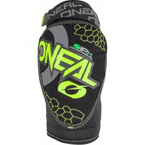 מגני ברכיים ילדים אוניל שחור/ צהוב – ONEAL DIRT KNEE GUARD HI-VIZ YOUTH