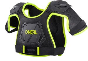 מגן חזה (צבי צב) ילדים אוניל שחור/ צהוב – ONEAL PEEWEE CHEST GUARD