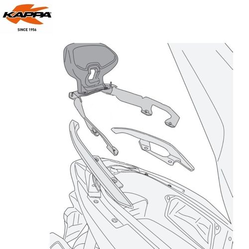 משענת גב KAPPA HONDA Forza 125/350 21-22