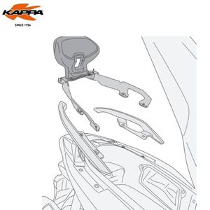 משענת גב KAPPA HONDA Forza 125/350 21-22