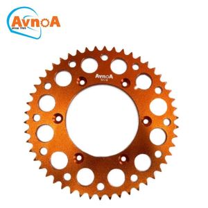 גלגל שיניים אחורי אלומיניום כתום Avnoa Racing KTM