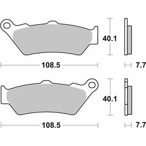 674-רפידות בלם קדמי ואחורי APRILIA/BMW/CF MOTO/DUCATI/HUSQVARNA/INDIAN/KTM/ROYAL ENFIELD/YAMAHA/ZERO