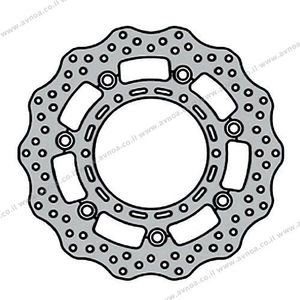 דיסק קדמי צף פרח YAMAHA YZF-R 600/XT660/TDM900/FAZER/YZF-R1/FJR/XJR