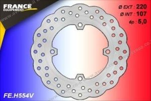 דיסק אחורי פרח HONDA CB125R/CB300R/CBR1000RR 17-23