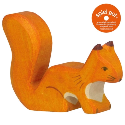 HOLZTIGER סנאי  מעץ צעצועי ולדורף 80107