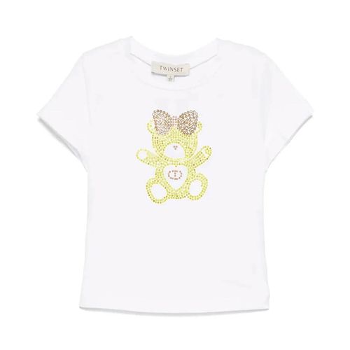 Regular fit T-shirt with studs