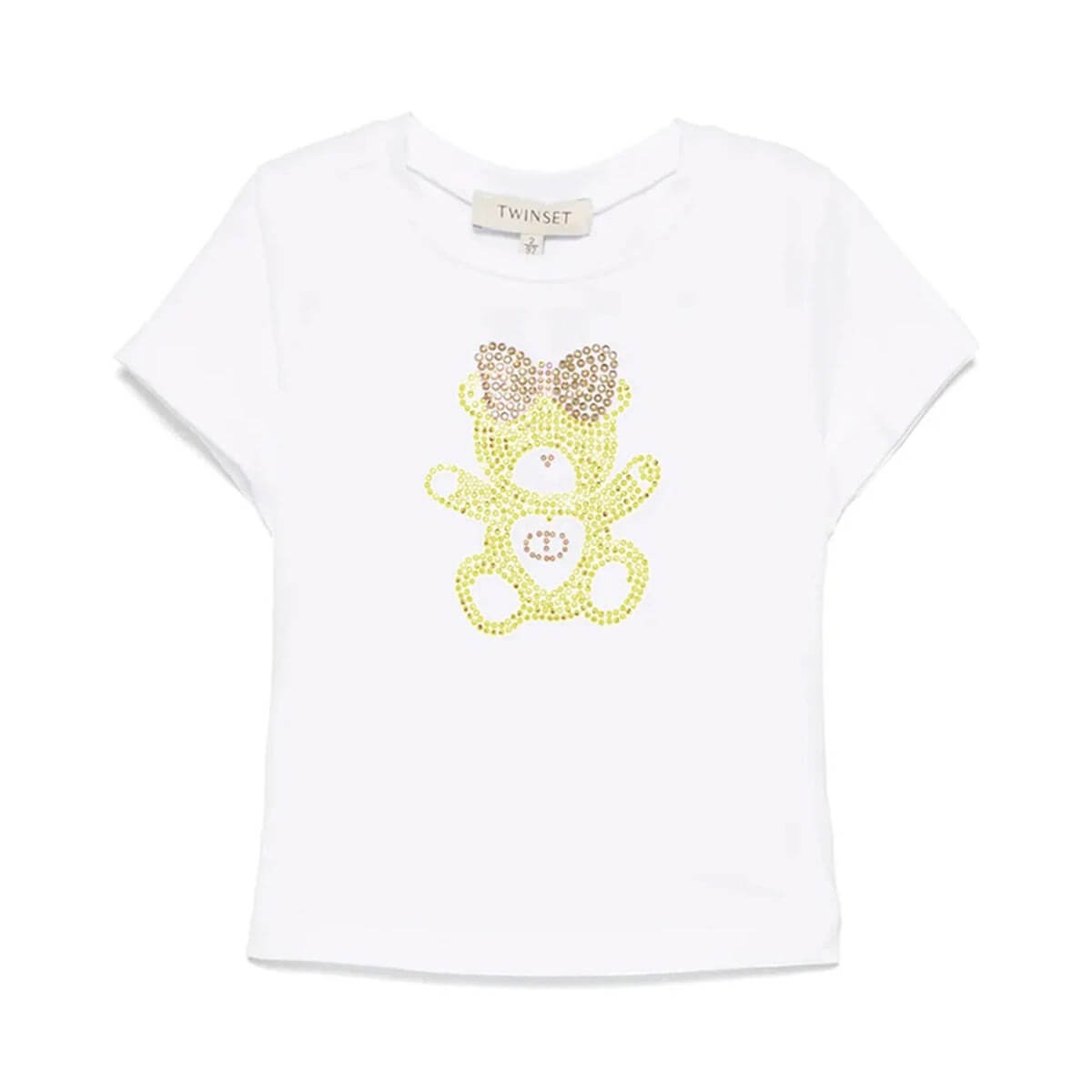Regular fit T-shirt with studs