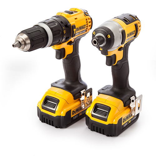 סט אימפקט + ממברגה/ מקדחה DEWALT DCK285M2 18V 