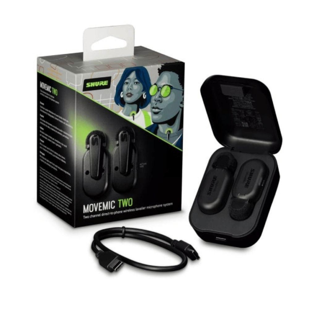 זוג מיקרופוני דש אלחוטיים של SHURE MV-TWO-Z6