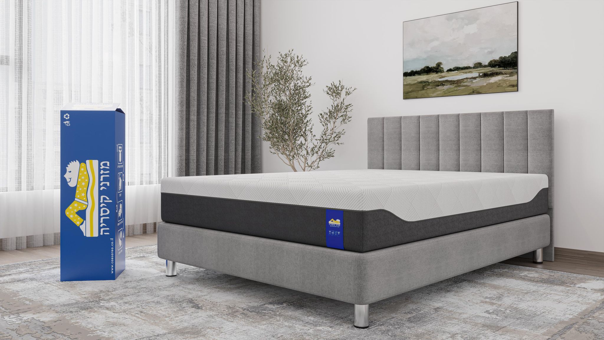 מזרון נוגה זוגי ארטופידי קיסריה