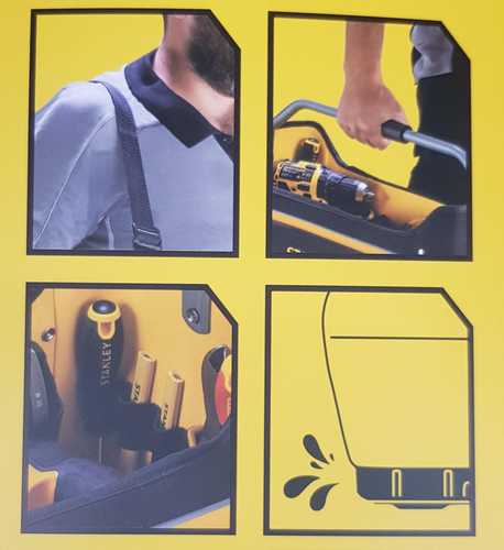 תיק מקצועי 16 אינצ סטנלי