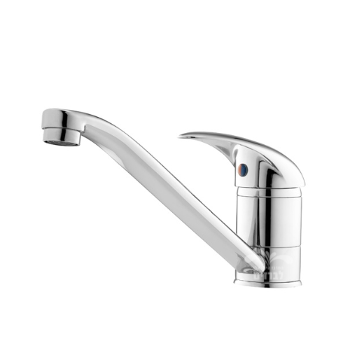 ברז פרח נמוך פיה בינונית מסתובבת Aquila Colomba 2404A-1 | כרום ניקל ניקל אקווילה