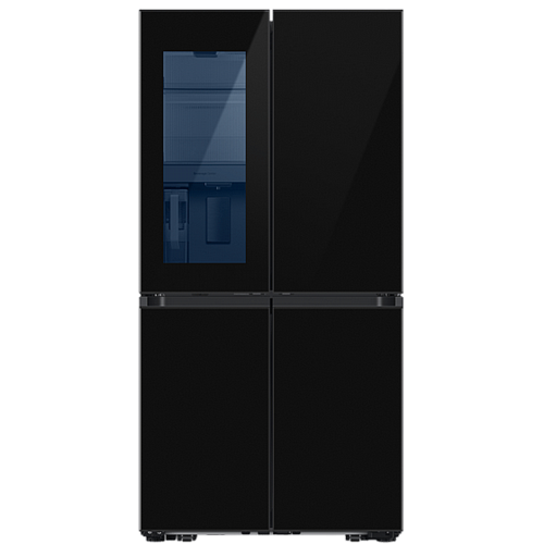 Samsung BESPOKE RF65DB970: מקרר 4 דלתות חכם 645 ליטר זכוכית שחורה וטכנולוגיה פורצת דרך