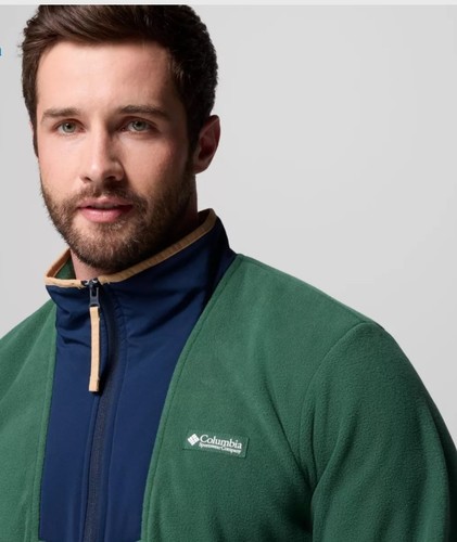מעיל מיקרו-פליז גברים Sequoia Grove™ Full Zip Fleece Rain Forest