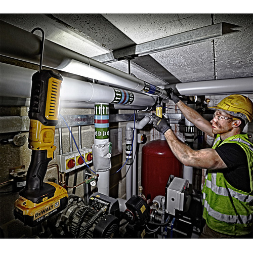 גוף פנס זוויתי DEWALT 18V   