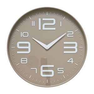 שעון דקורטיבי צבע מוקה