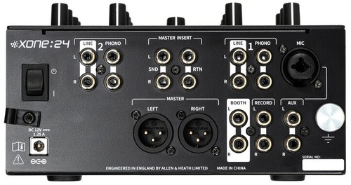 זוית נוספת Allen & Heath XONE:24 1+2 Channel Analog Mixer