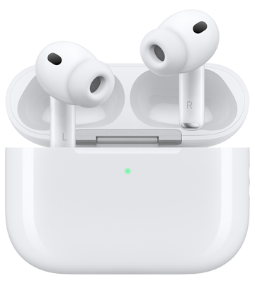 אוזניות אלחוטיות Apple AirPods Pro 3, כולל מארז עם טעינה אלחוטית MagSafe וחיבור USB-C, אחריות שנה יבואן רשמי 