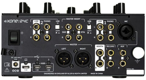 זוית נוספת Allen & Heath XONE:24C Analog Mixer