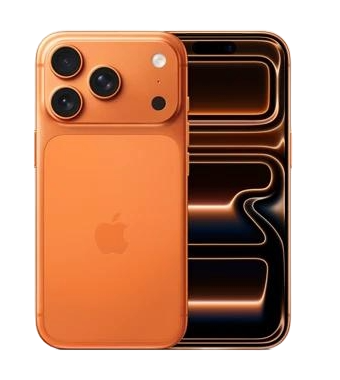 אייפון Apple iPhone 17 Pro Max 512GB, צבע כתום Cosmic Orange , שנה אחריות יבואן רשמי