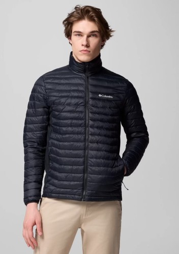 מעיל פוך לגברים Powder Pass™ Hybrid Jacket Black