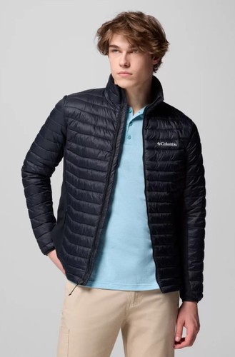 מעיל פוך לגברים Powder Pass™ Hybrid Jacket Black
