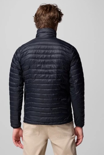 מעיל פוך לגברים Powder Pass™ Hybrid Jacket Black