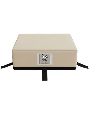 כרית הגבהה / בוסטר ישיבה עם רצועות חיבור לתחתית הכיסא Grow Up - חול