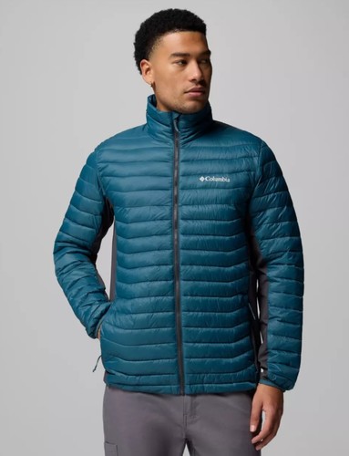 מעיל פוך לגברים Powder Pass™ Hybrid Jacket Everblue