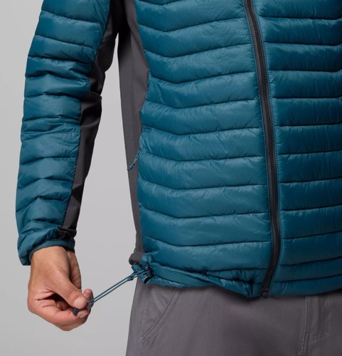 מעיל פוך לגברים Powder Pass™ Hybrid Jacket Everblue