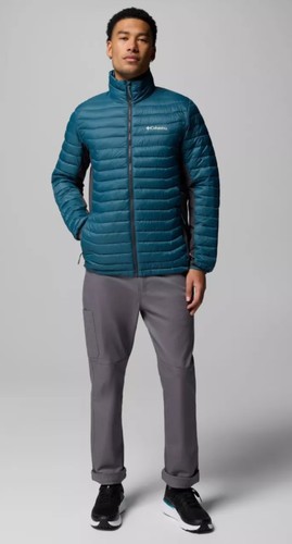 מעיל פוך לגברים Powder Pass™ Hybrid Jacket Everblue