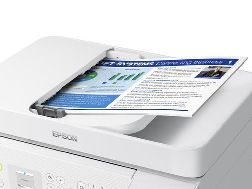 מדפסת ‏הזרקת דיו ‏משולבת Epson EcoTank L5296 אפסון