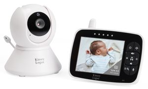 מוניטור וידאו דו-כיווני לתינוק Kinsey Logan VM3.5 עם מסך "3.5 ומצלמה מתכווננת