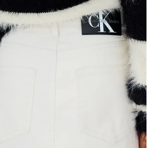 חצאית CALVIN KLEIN מידות 4-16 לילדים בגוון לבן