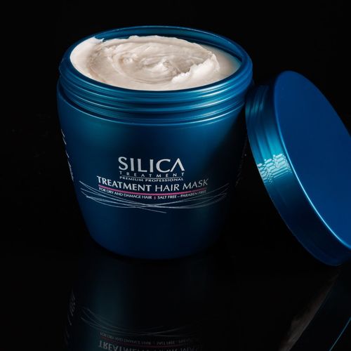 מסכה שיקומית לשיער שעבר החלקה SILICA סיליקה 500 מ