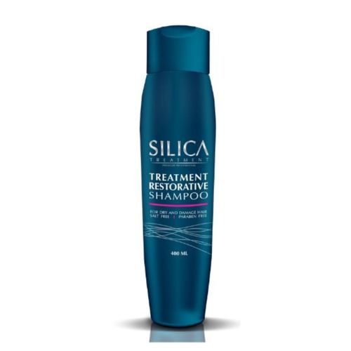 שמפו משקם ללא מלחים לשיער שעבר החלקה SILICA סיליקה 400 מ