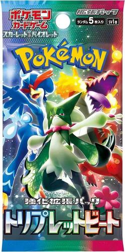 קלפי פוקימון חבילת בוסטר טריפל ביט Triple Beat Booster Pack - SV1a: Triplet Beat (SV1a)