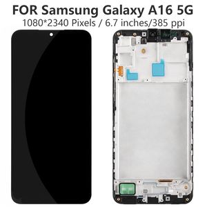 החלפת מסך LCD+מגע מקוריים Samsung Galaxy A16 סמסונג
