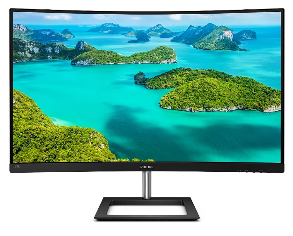 מסך מחשב קעור Philips 32" 322E1C UHD