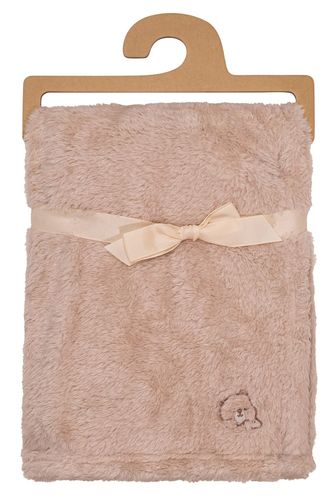 שמיכת תינוק פרוותית קורל 75 על 100 ס